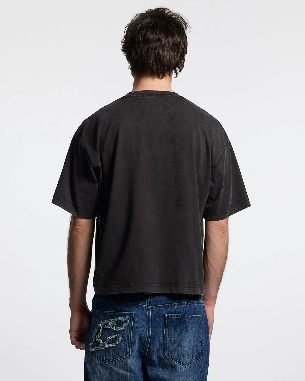 DARK FLAMES TEE BLACK - Image 4