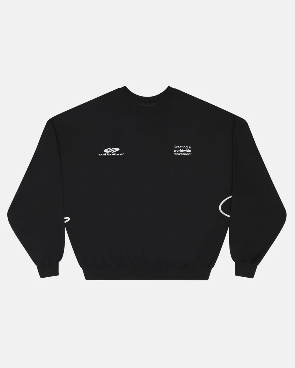 DEFENSE CREWNECK BLACK - Image 2