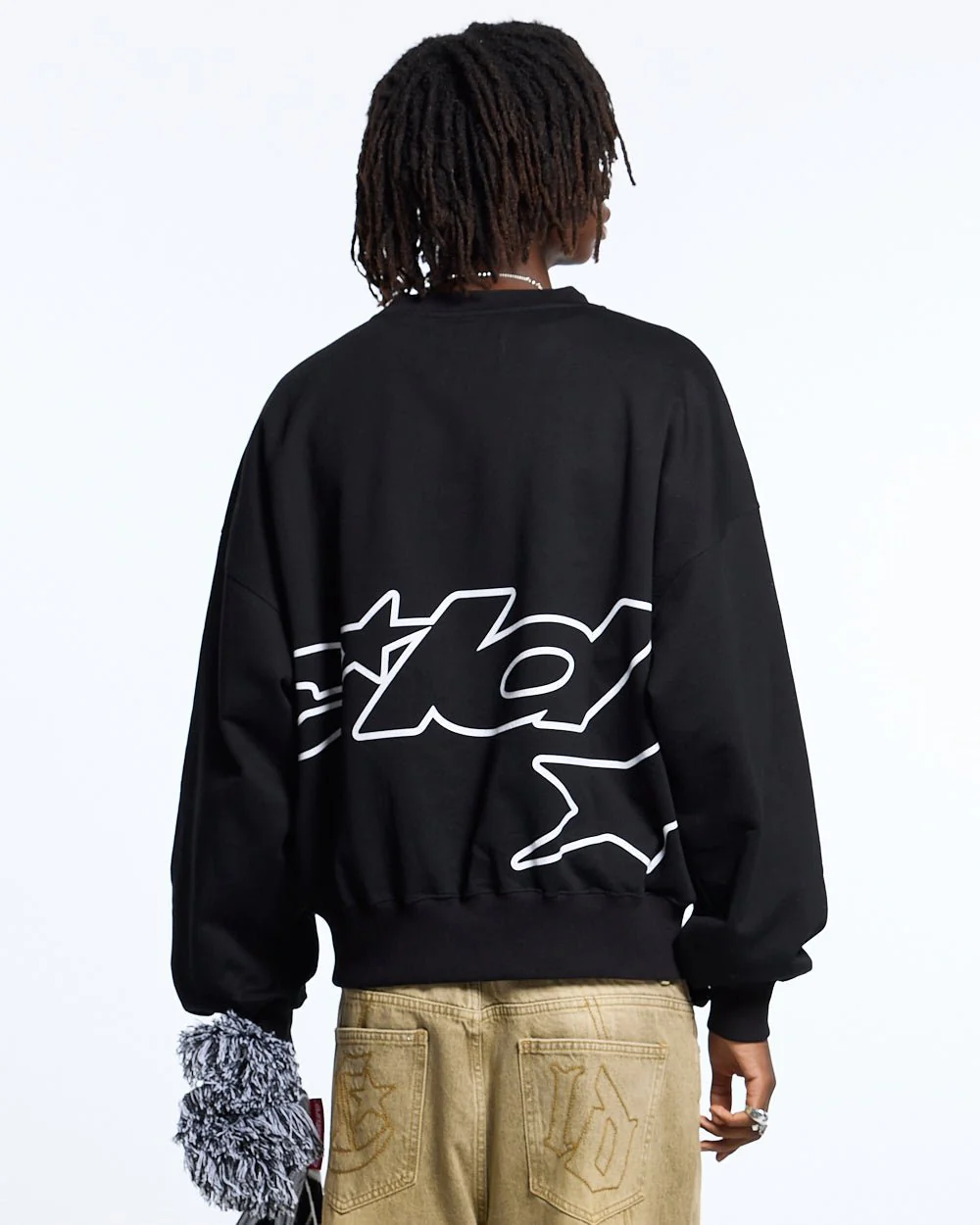DEFENSE CREWNECK BLACK - Image 3