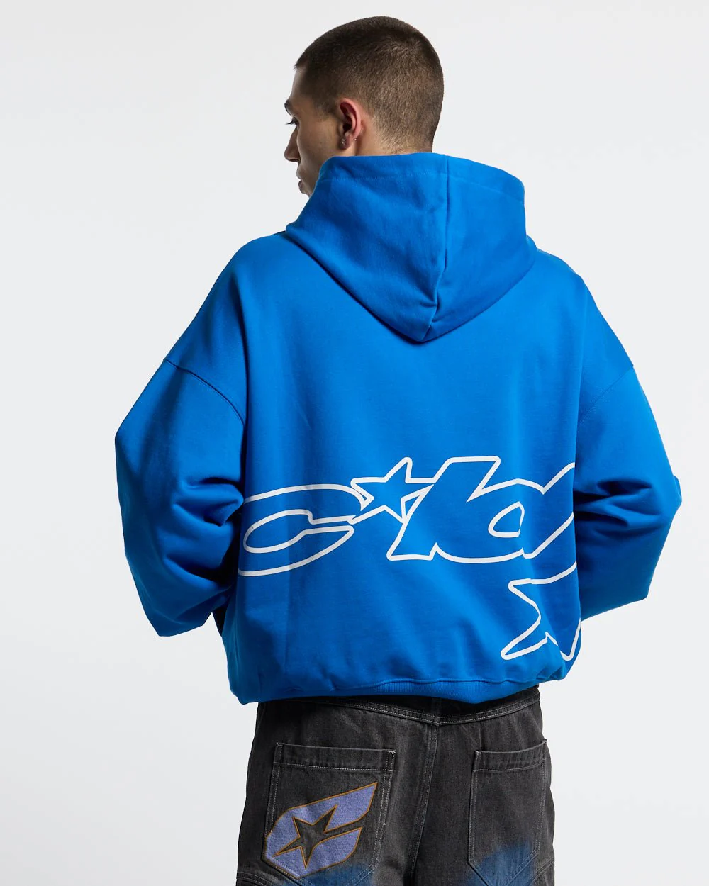 DEFENSE HOODIE ELECTRIC BLUE - Image 2