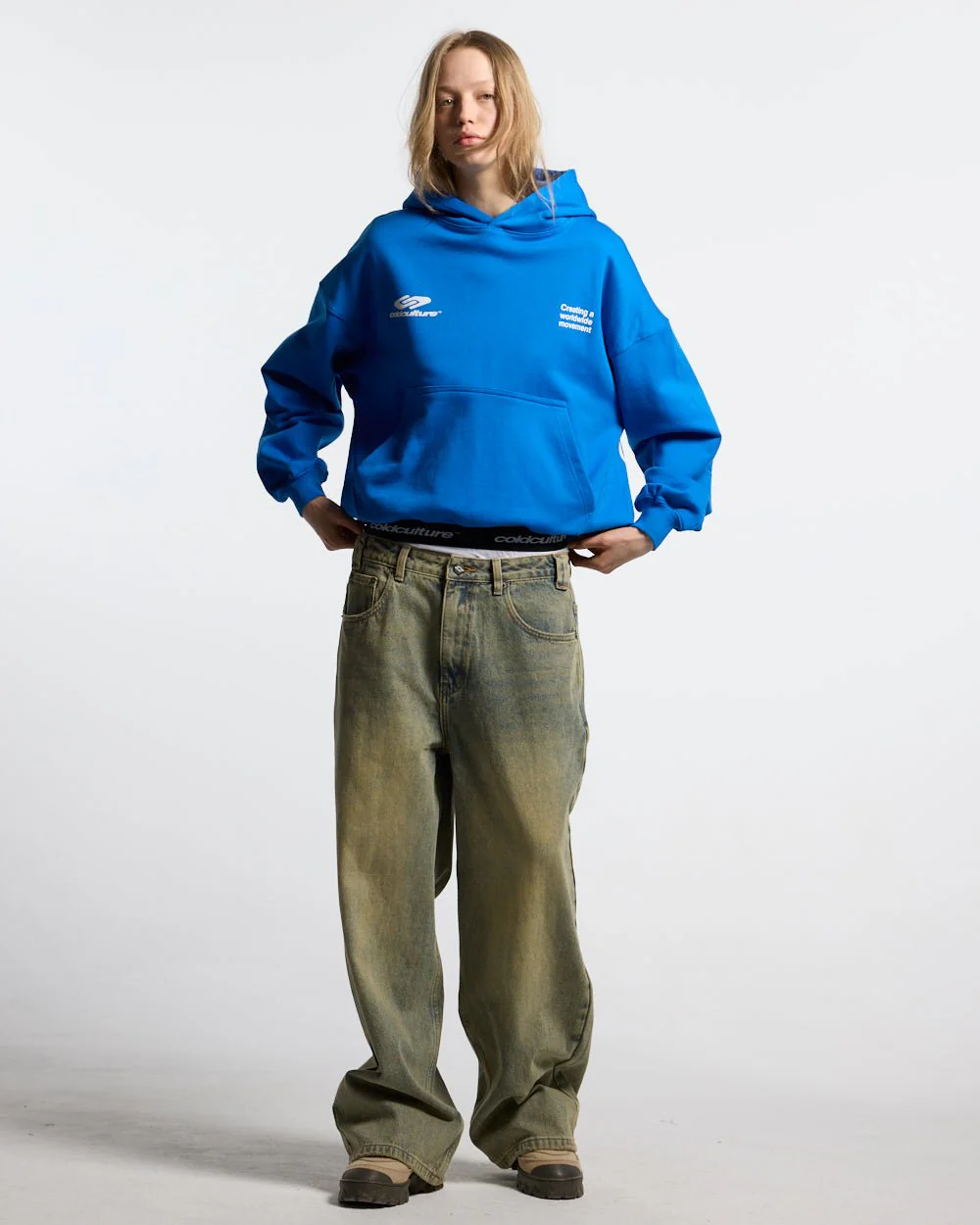 DEFENSE HOODIE ELECTRIC BLUE - Image 6