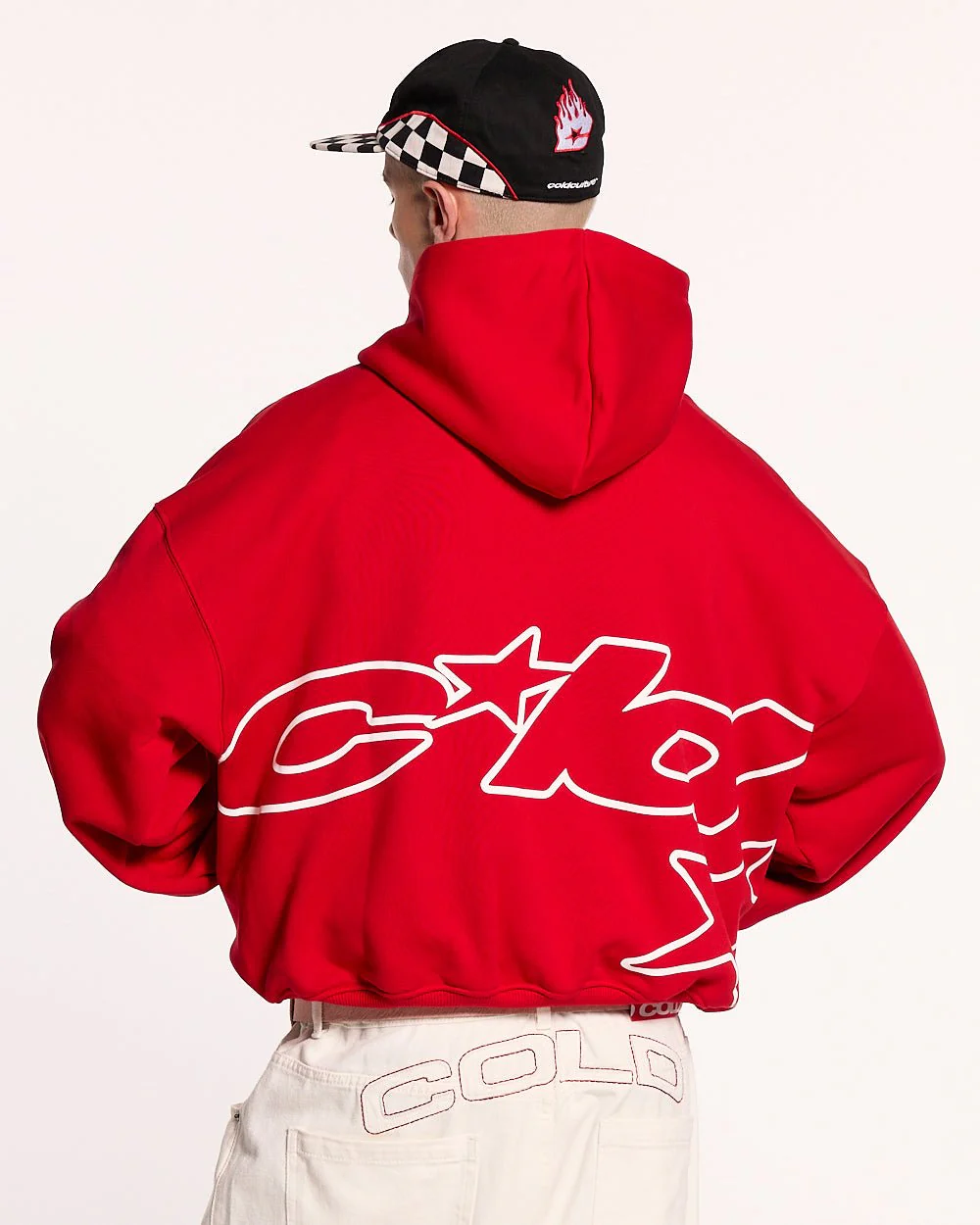 DEFENSE HOODIE RED - Image 2