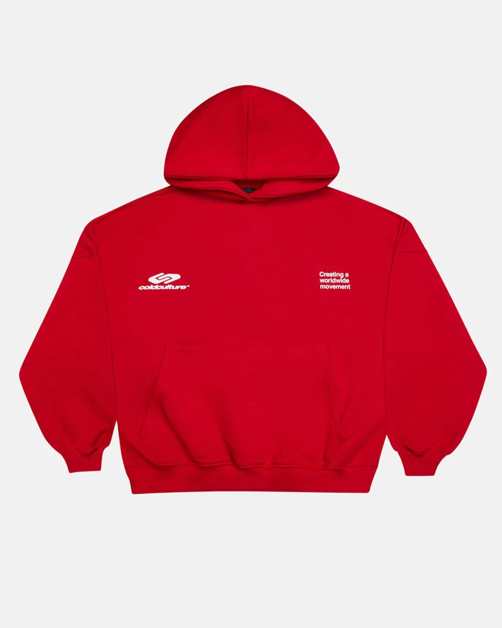 DEFENSE HOODIE RED - Image 3