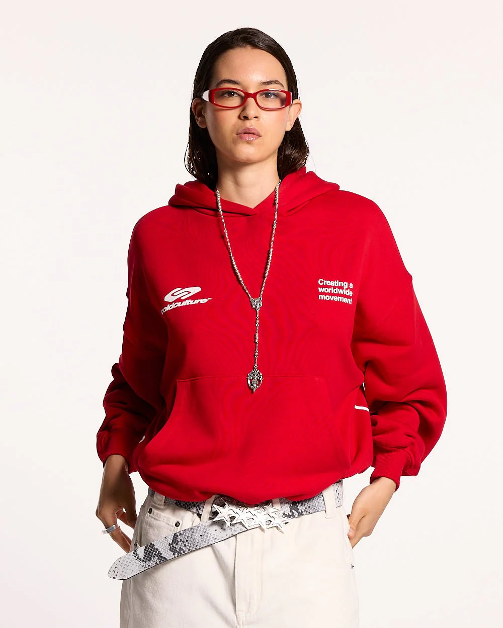 DEFENSE HOODIE RED - Image 6