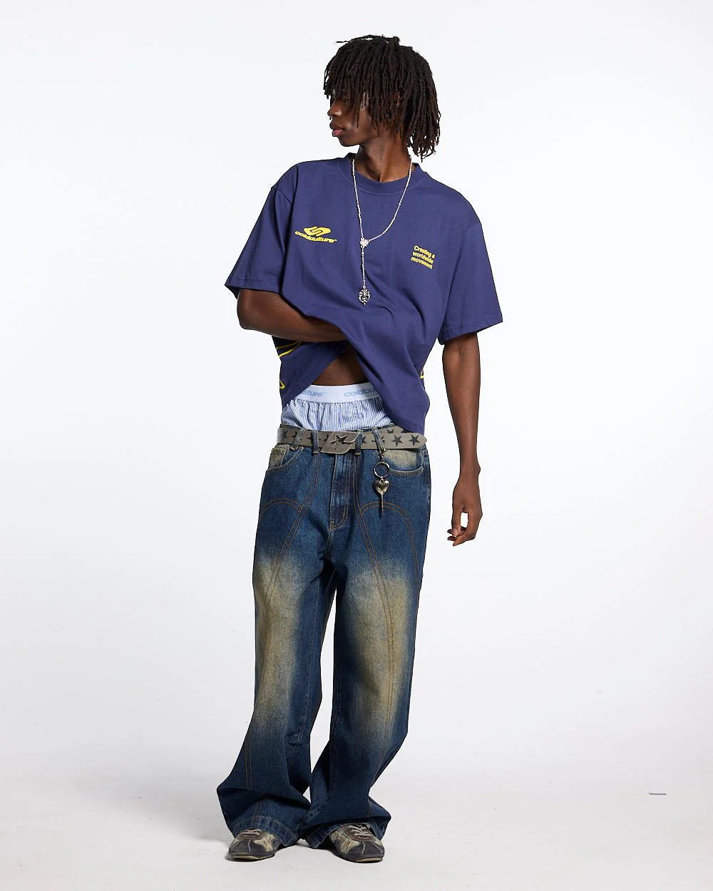 DEFENSE TEE DARK BLUE - Image 4