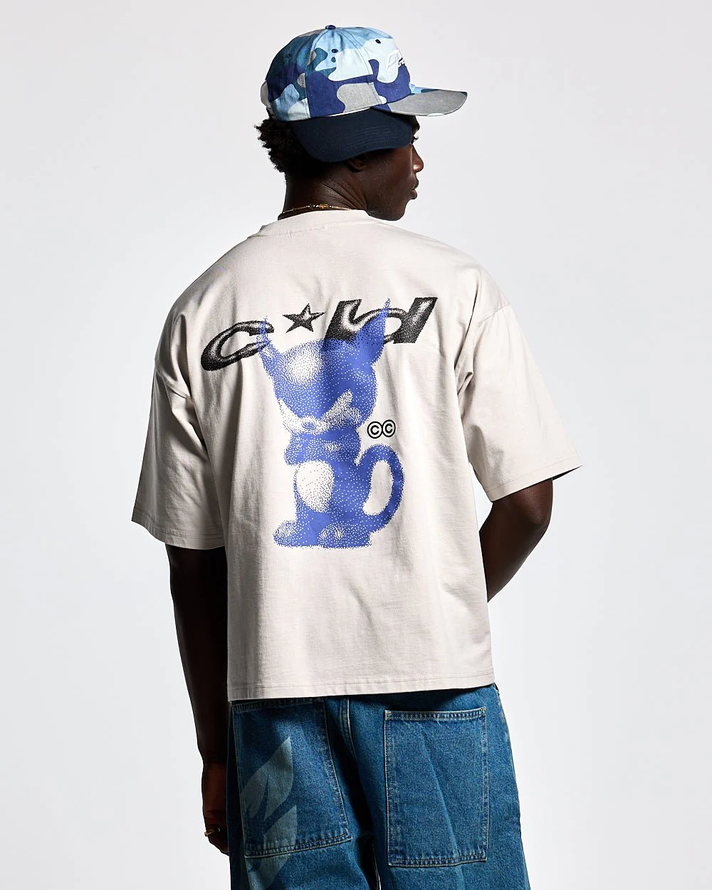 DEMON TEE WIND GREY - Image 2