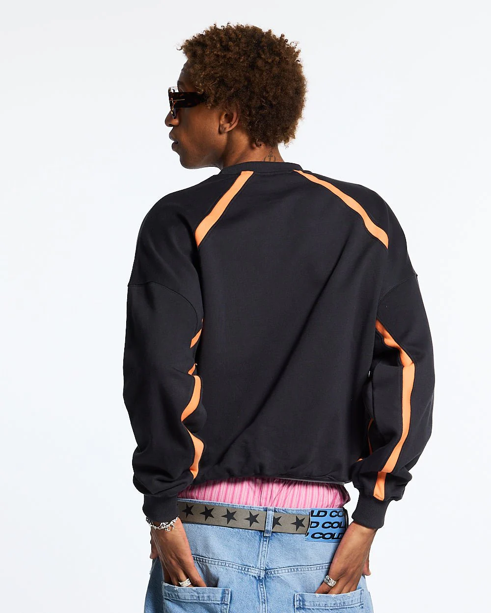 DETAILED CREWNECK BLACK - Image 4