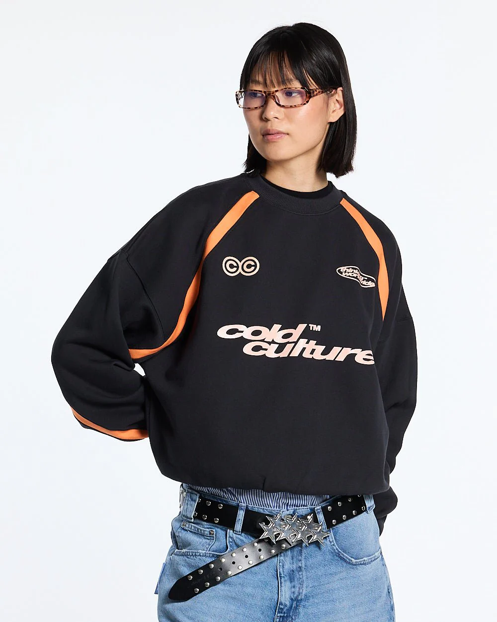 DETAILED CREWNECK BLACK - Image 5