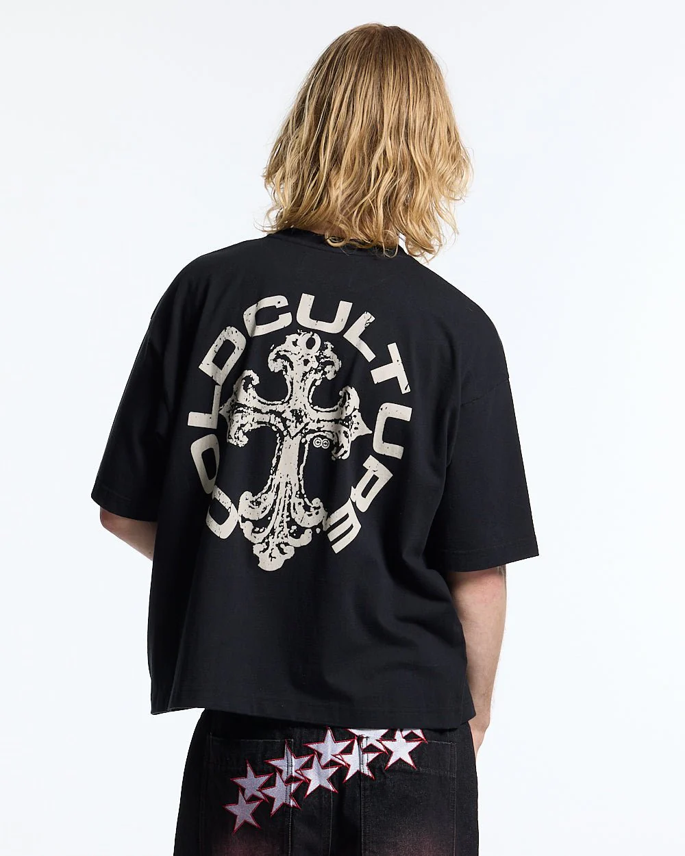 DISCHARGE TEE BLACK - Image 2