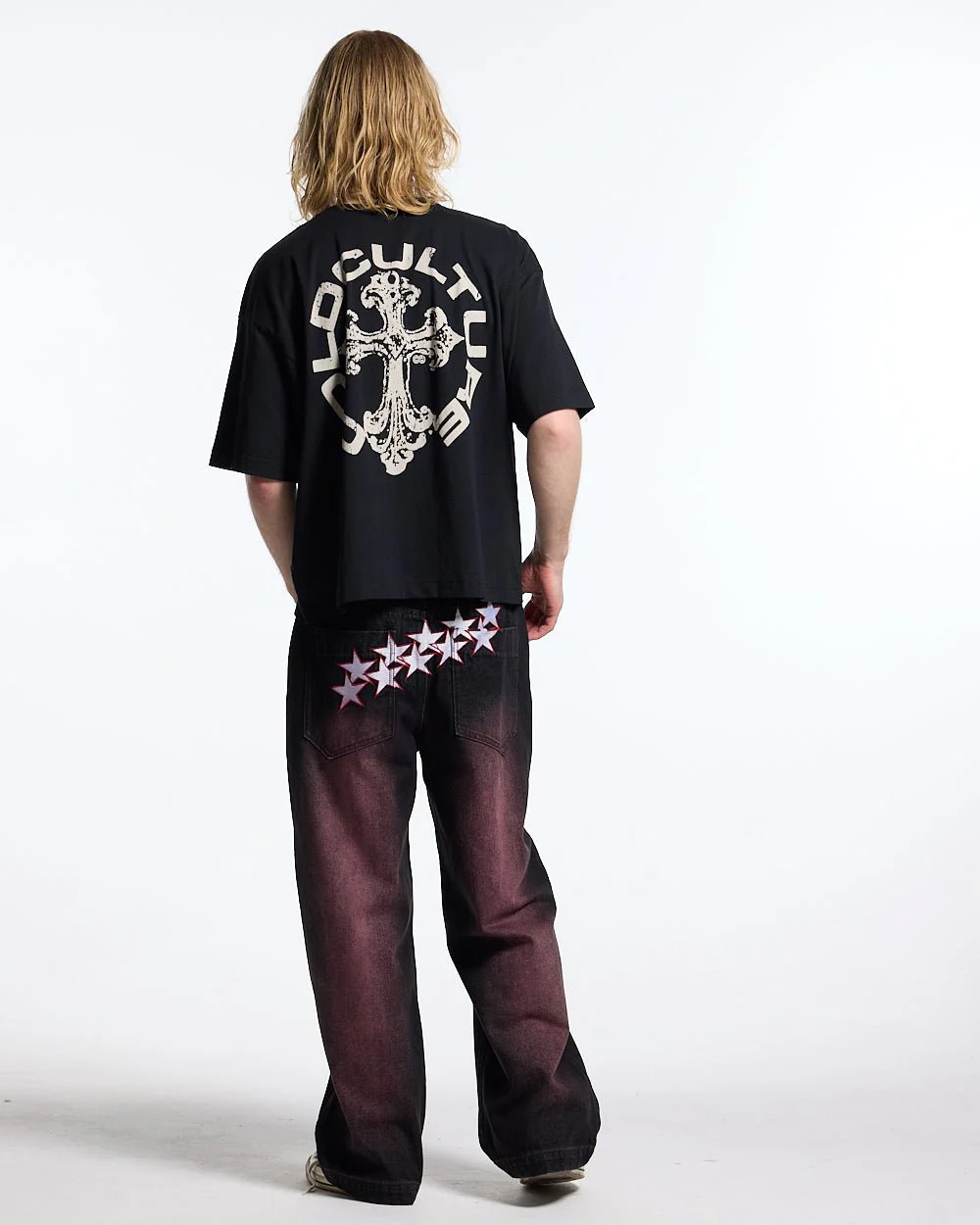 DISCHARGE TEE BLACK - Image 6