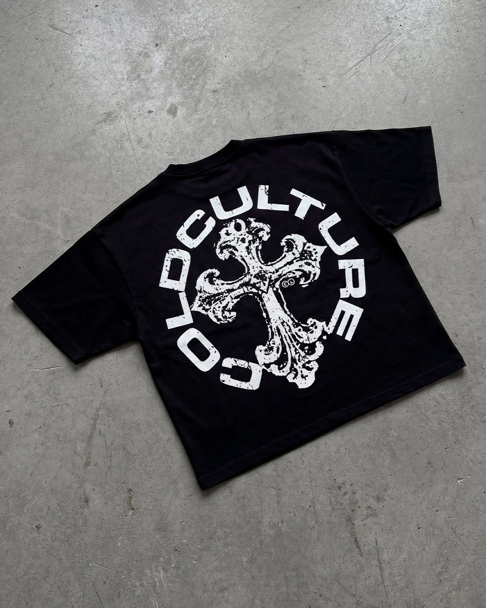 DISCHARGE TEE BLACK - Image 7
