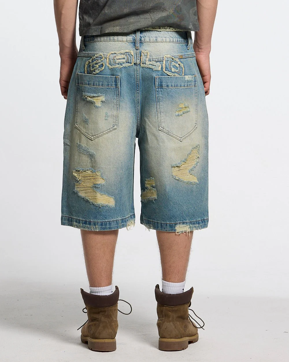 DISRUPT SHORTS LIGHT BLUE - Image 3