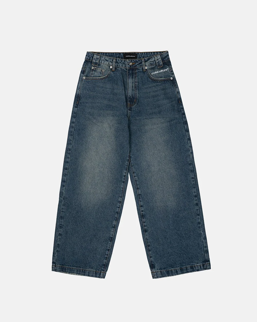 DISTRESS STARS V2 PANTS BLUE DENIM - Image 4