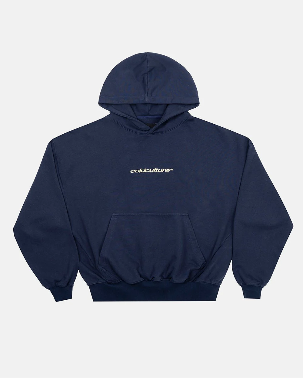 DISTRESSED DEFENSE HOODIE NAVY - Image 4