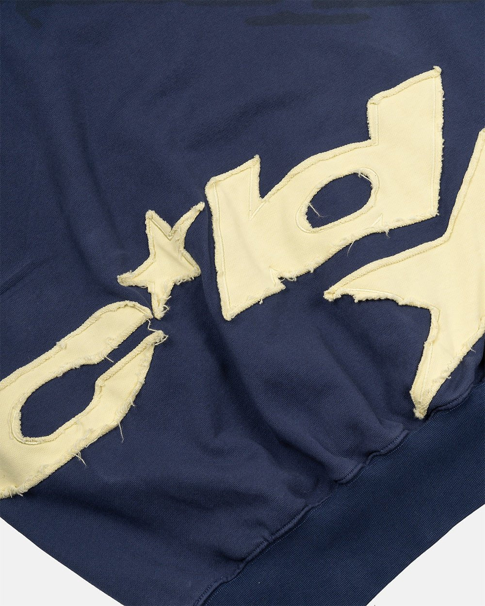 DISTRESSED DEFENSE HOODIE NAVY - Image 6