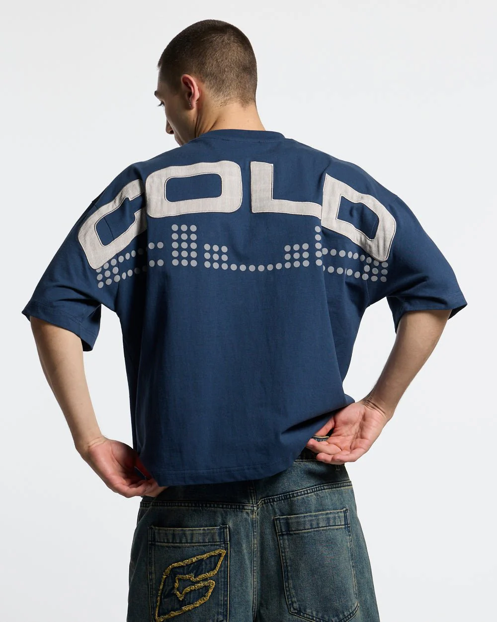 DOTS CLUB TEE BLUE - Image 2