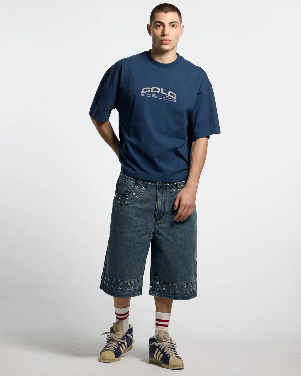 DOTS CLUB TEE BLUE - Image 4