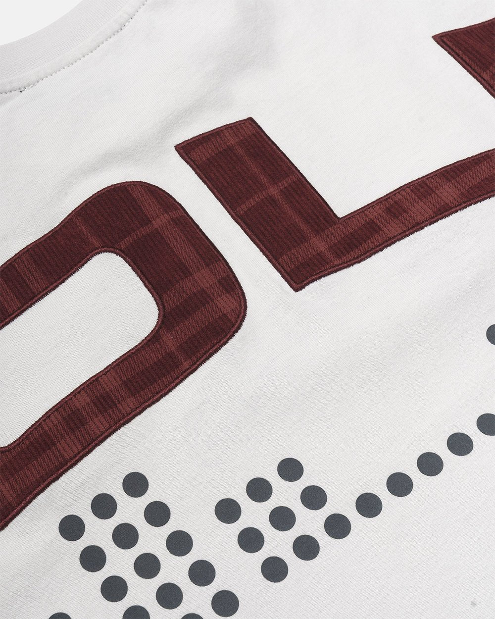 DOTS CLUB TEE LIGHT GREY - Image 6