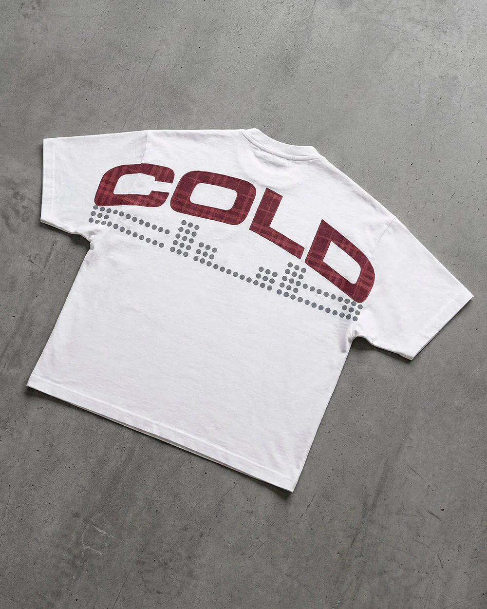 DOTS CLUB TEE LIGHT GREY - Image 9