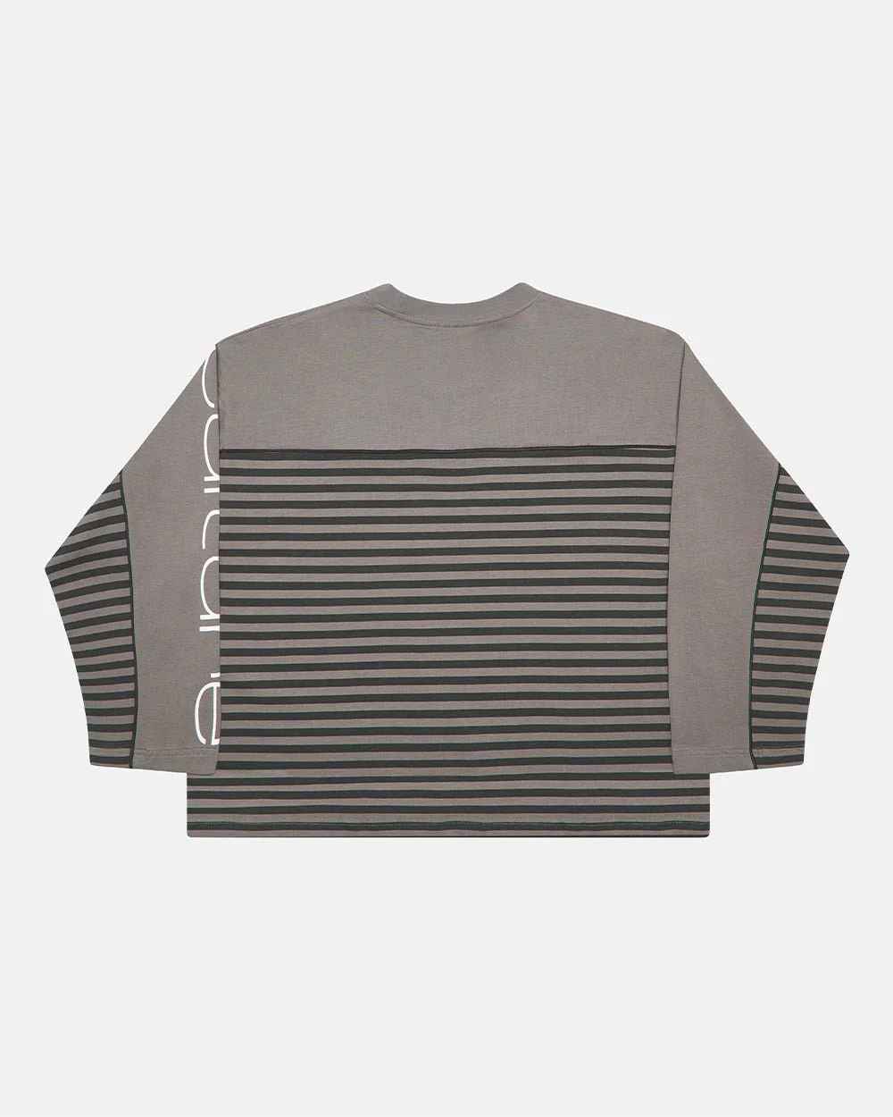DOUBLE SIDED LONGSLEEVE DARK GREY - Image 3
