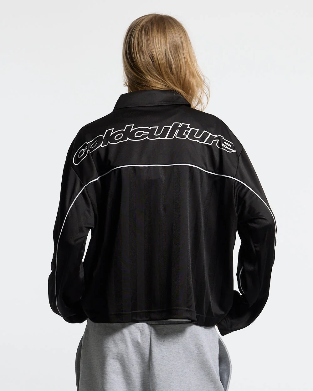 DRAW THE LINE LONGSLEEVE SHIRT BLACK - Image 6