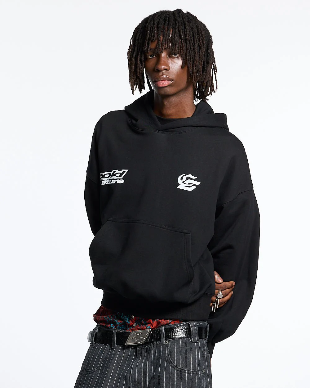 DRIVING MIRROR HOODIE BLACK - Image 4