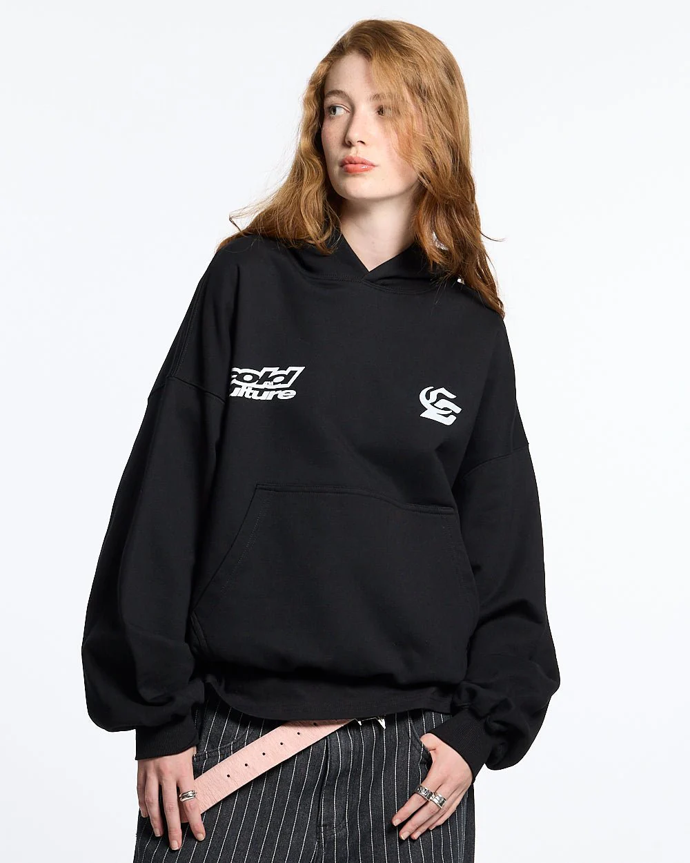 DRIVING MIRROR HOODIE BLACK - Image 6
