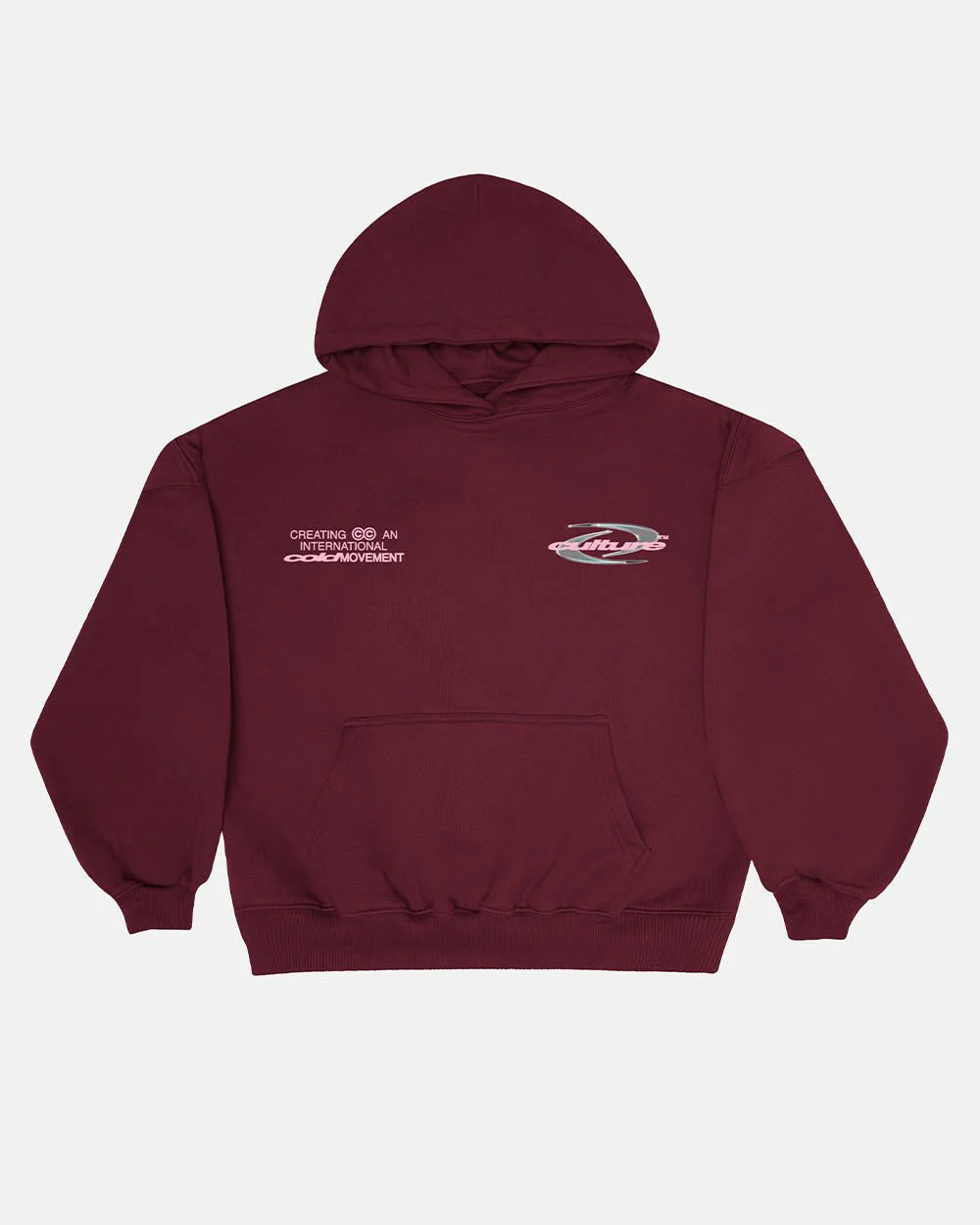DYNAMIC HOODIE BURGUNDY - Image 3