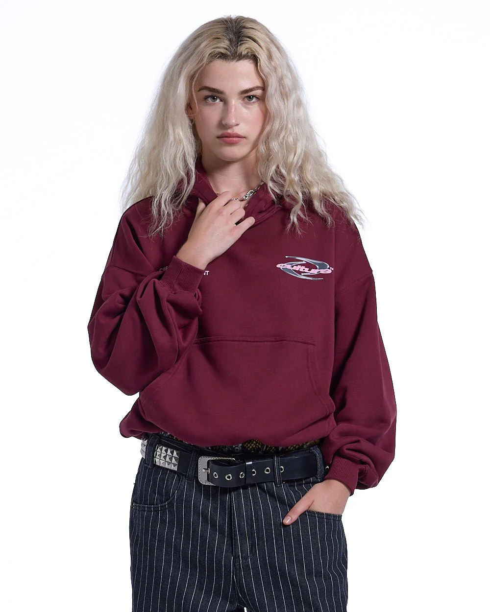 DYNAMIC HOODIE BURGUNDY - Image 6