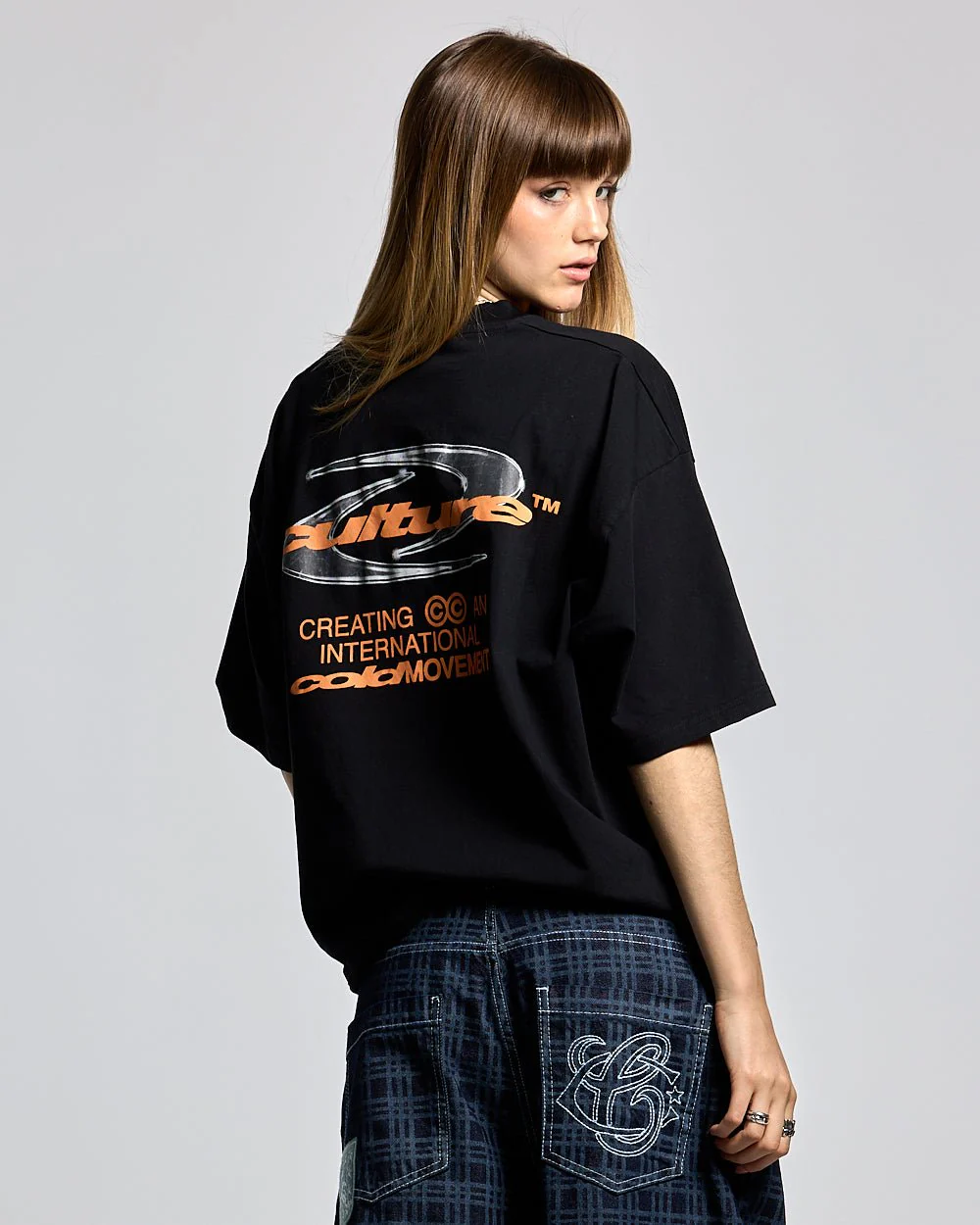 DYNAMIC TEE BLACK AND ORANGE - Image 5