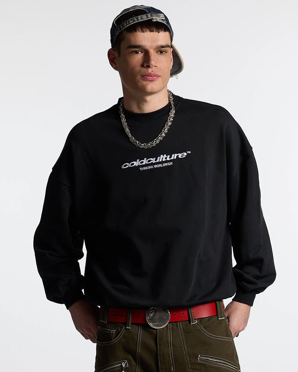 ESSENTIAL CREWNECK BLACK - Image 3