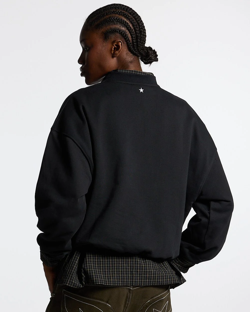 ESSENTIAL CREWNECK BLACK - Image 6