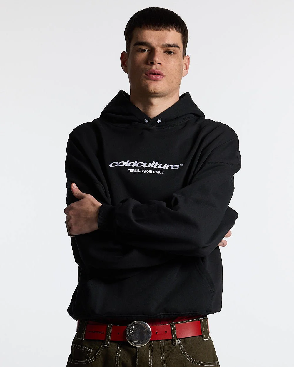 ESSENTIAL HOODIE BLACK - Image 2