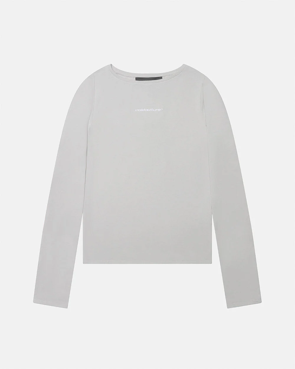 ESSENTIAL LONGSLEEVE TEE GREY - Image 2