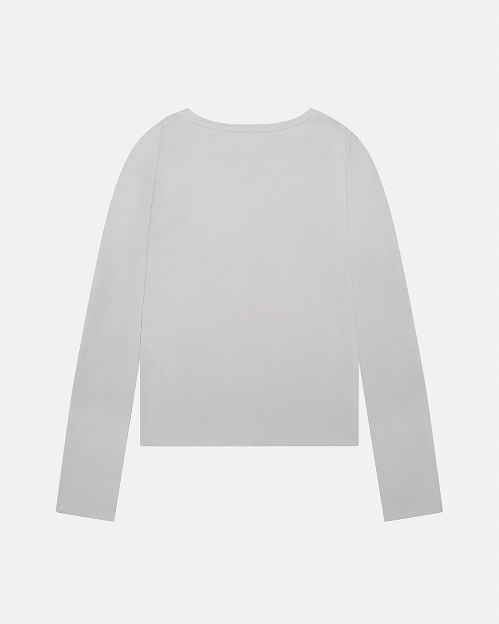ESSENTIAL LONGSLEEVE TEE GREY - Image 4