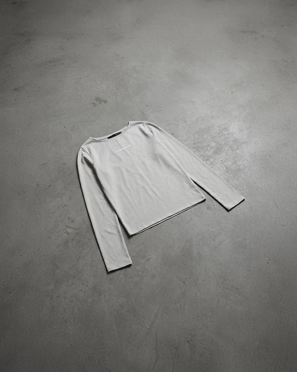 ESSENTIAL LONGSLEEVE TEE GREY - Image 7