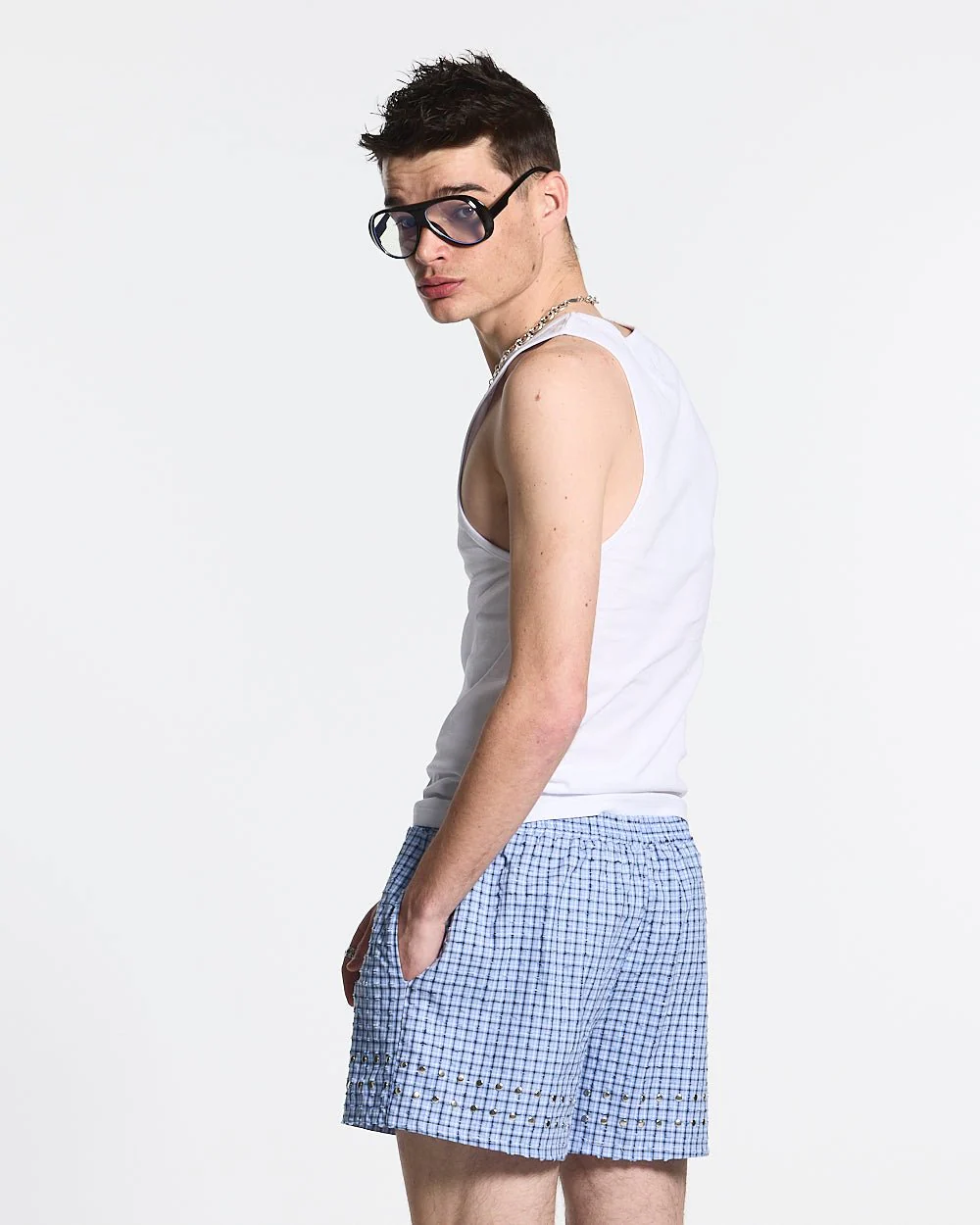 ESSENTIAL TANK TOP WHITE - Image 4