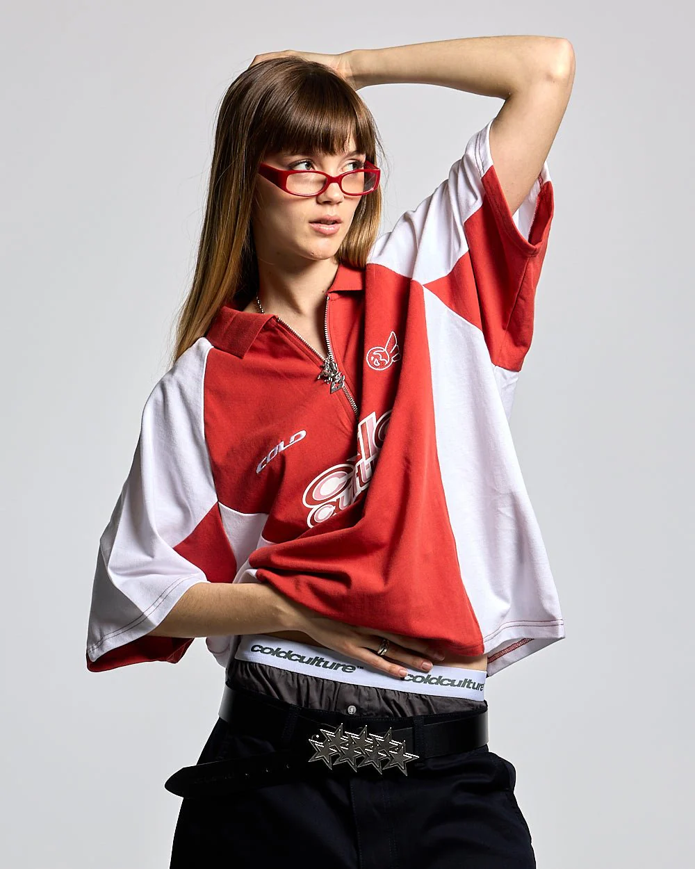 EXTREME POLO BURGUNDY AND WHITE - Image 5