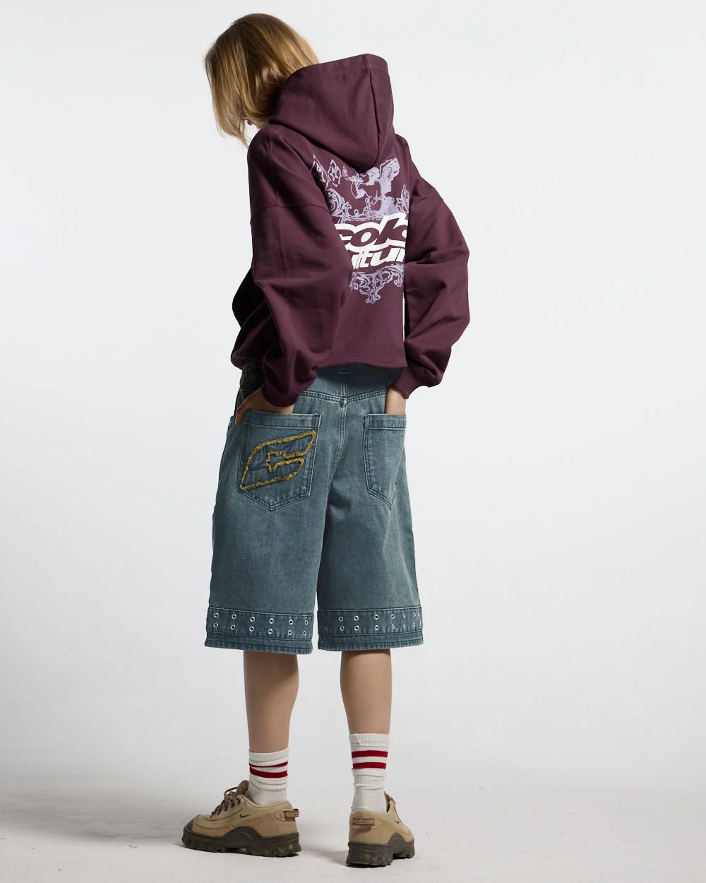 EYELET V2 SHORT DENIM - Image 10