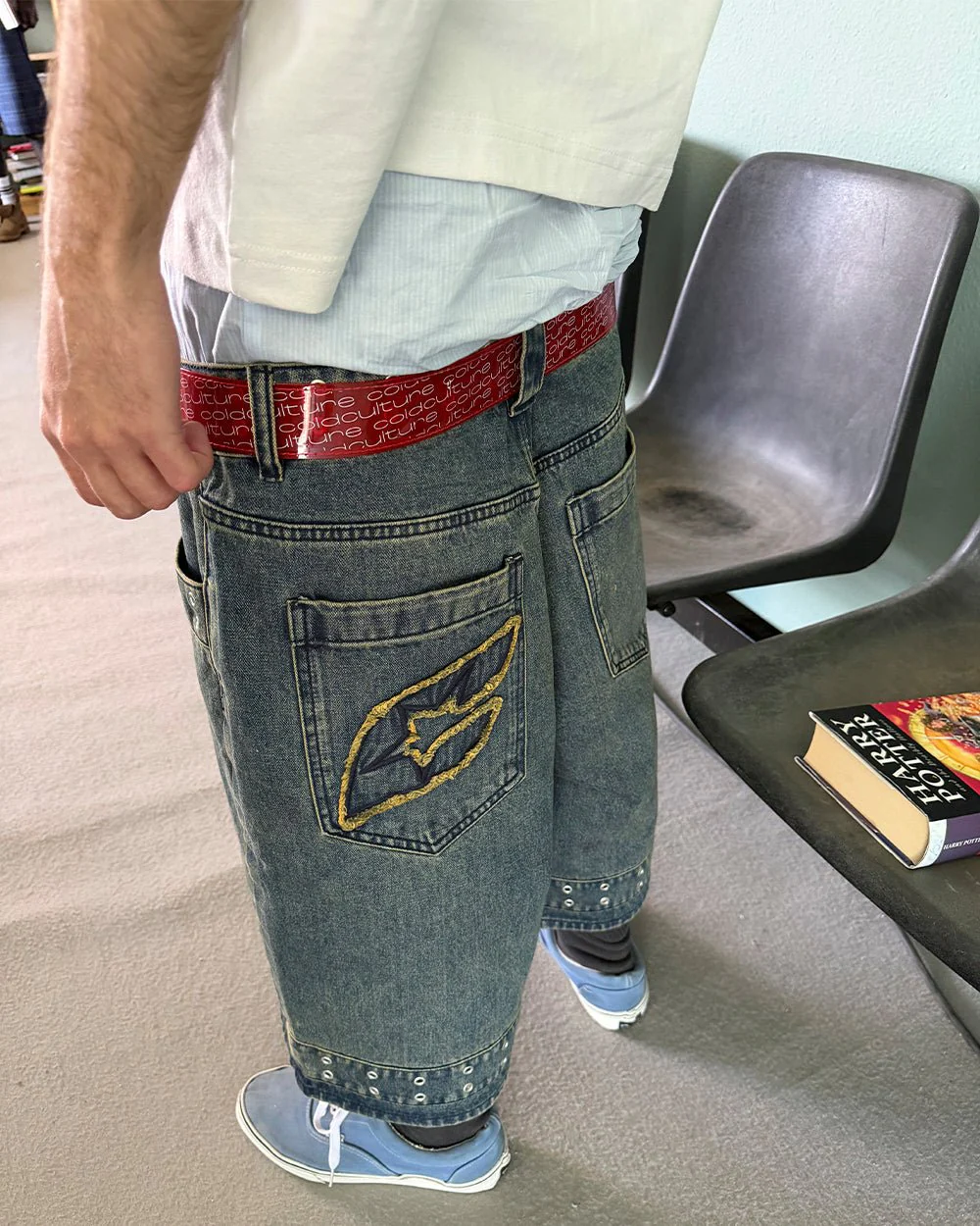 EYELET V2 SHORT DENIM - Image 11