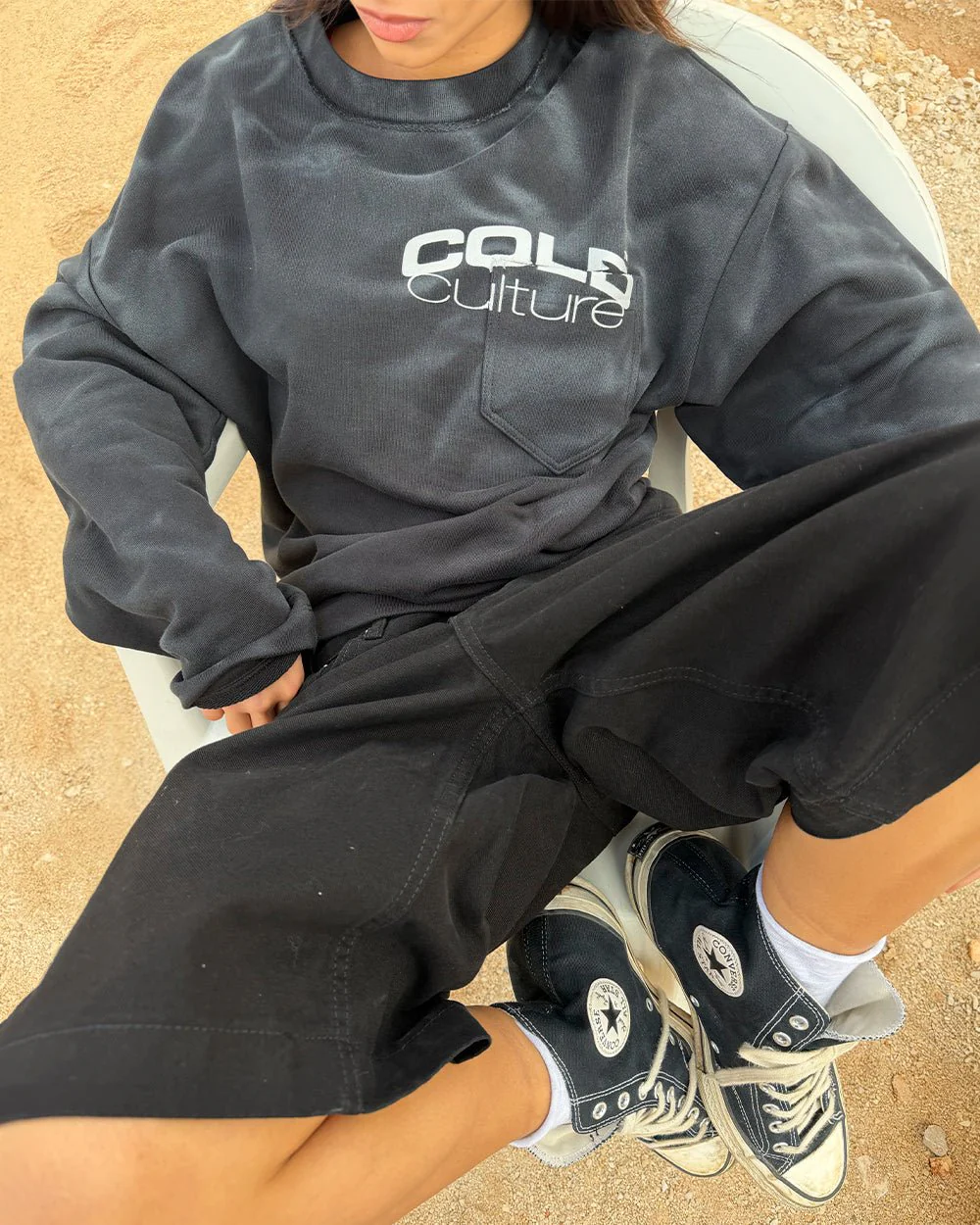 FARMER BLUES LONGSLEEVE BLACK - Image 8
