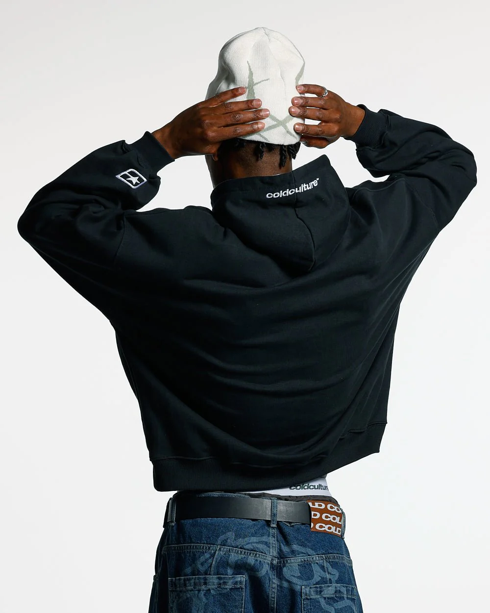FEELING GOOD TODAY HOODIE BLACK - Image 4