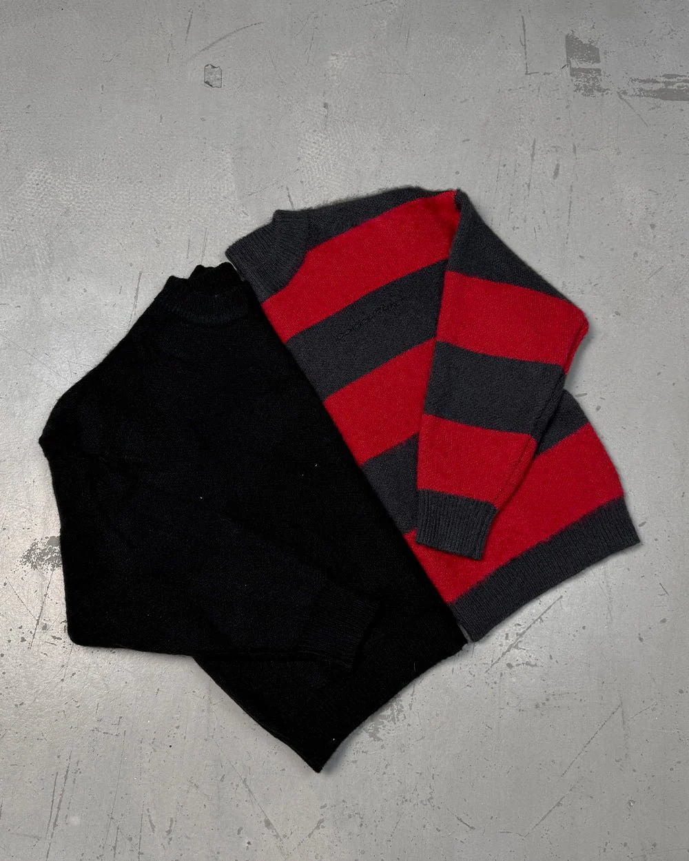 FLUFFY FUR KNIT BLACK - Image 8
