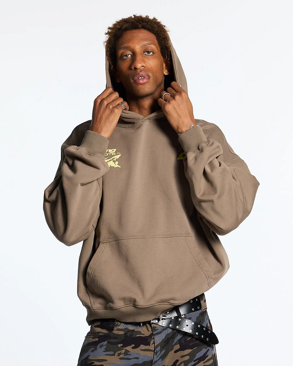 FLYING HOME HOODIE WALNUT BROWN - Image 4