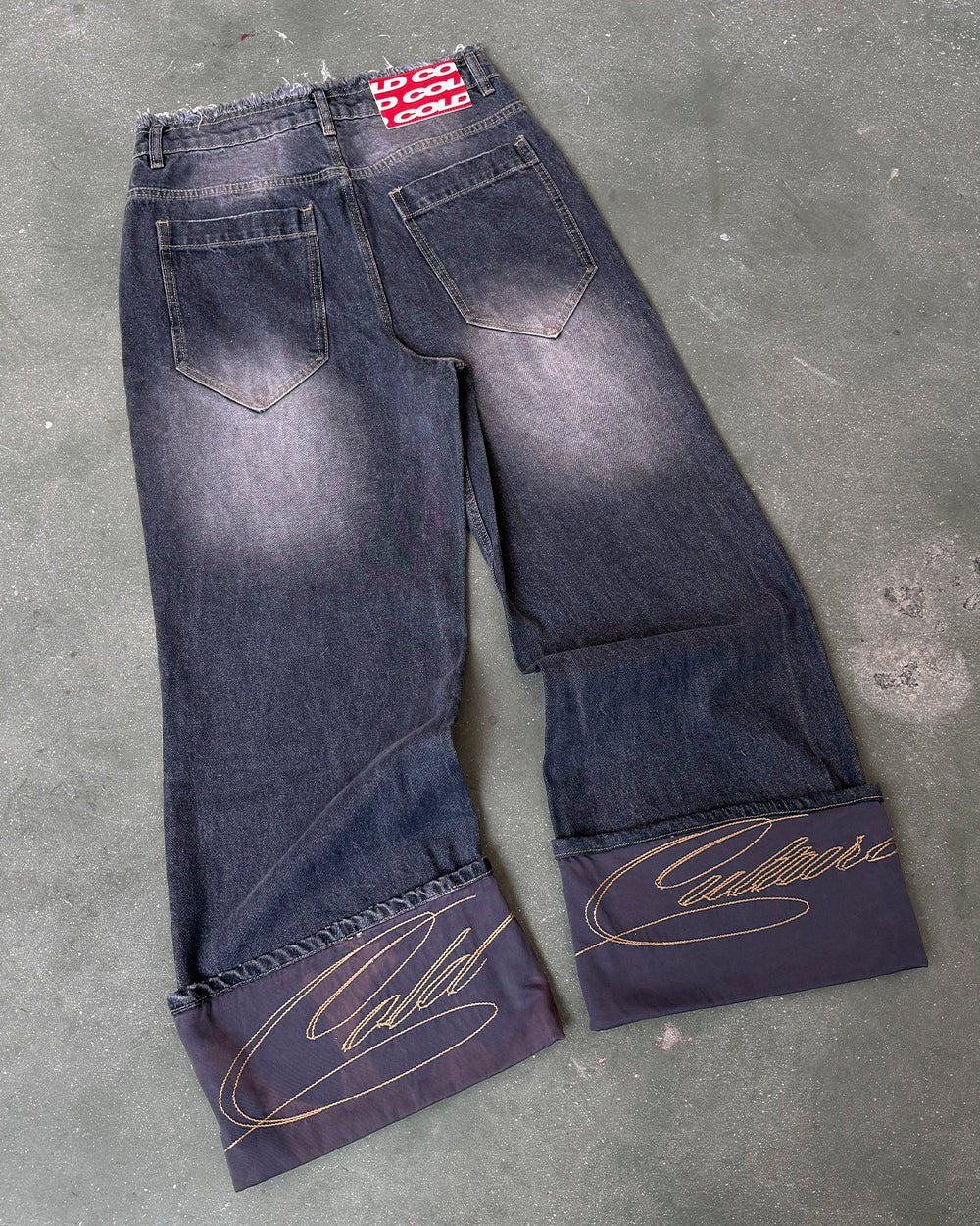 FOLDED V3 PANTS DARK GREY DENIM - Image 11