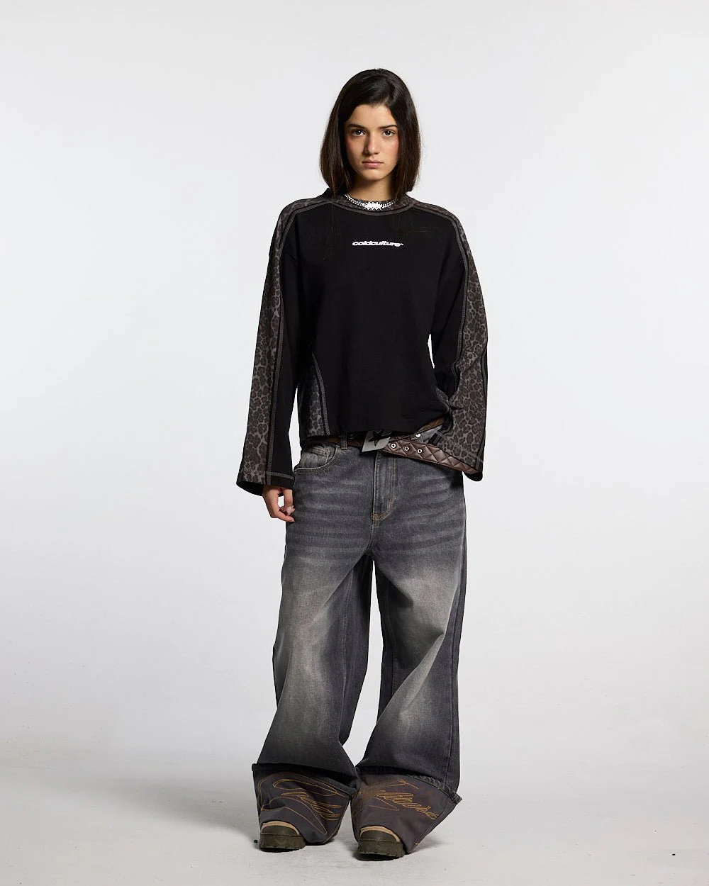 FOLDED V3 PANTS DARK GREY DENIM - Image 7