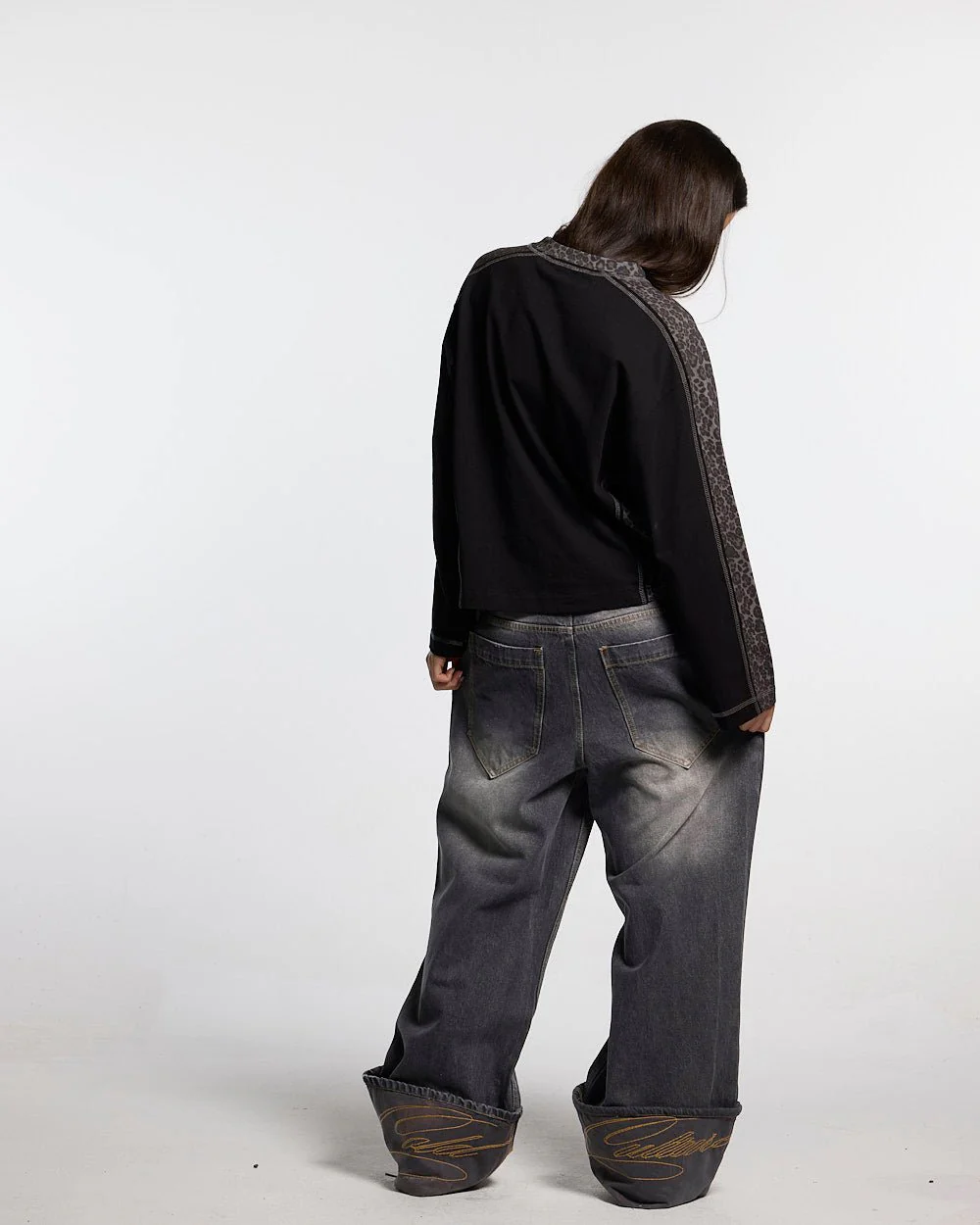FOLDED V3 PANTS DARK GREY DENIM - Image 8