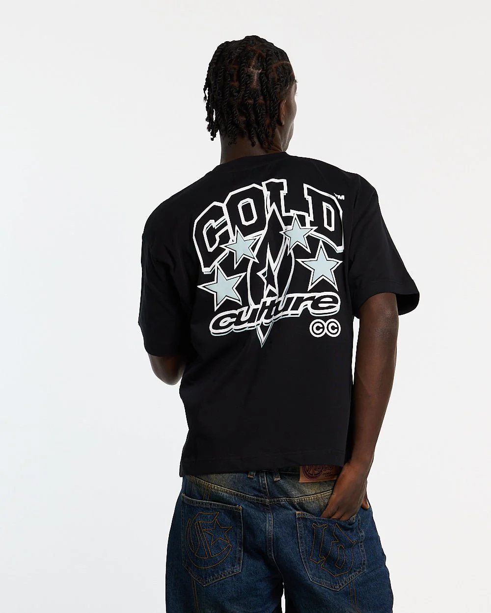 FROM COLD TO THE STARS TEE BLACK - Image 2