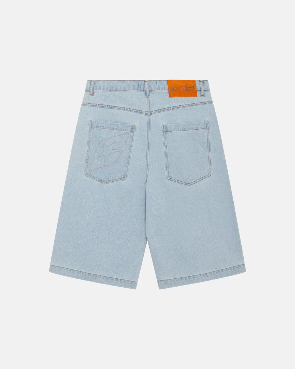 FROSTED JORTS LIGHT BLUE DENIM - Image 2