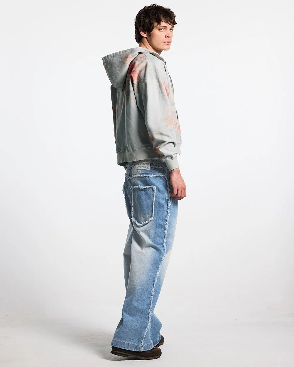 GARDEN N´ROSES ZIP HOODIE GREY - Image 4